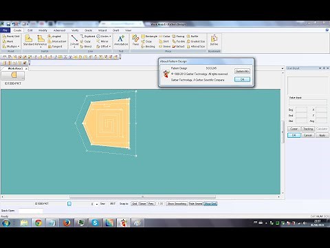 Gerber tutorial a 2 z modify advance verify tools || gcadsolution || make pattern with Gerber