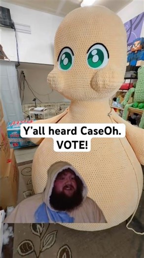 Vote for me in the Yarnie Awards!🤗 #crochet #caseoh #amigurumi #twitch #twitchstreamer #vote #award