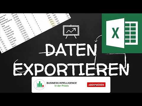 SQL nach Excel exportieren