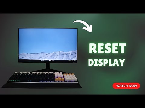 Reset Windows Display Settings Easily (Step-by-Step)