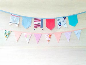 How To Make Bunting | FREE Bunting Banner Template And VIDEO ⋆ Hello Sewing