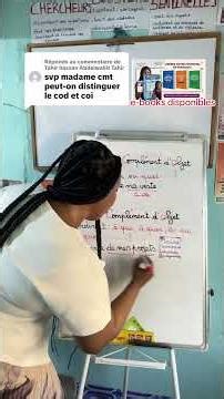 La différence entre le COD et le COI expliquée. #apprends #enseignante