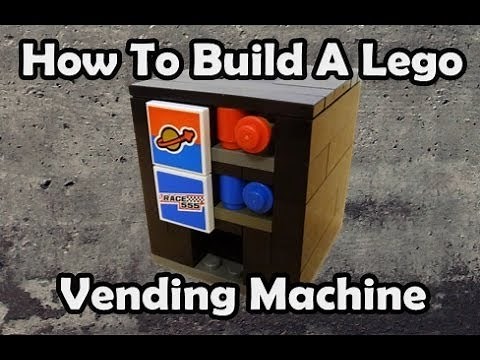 How To Build A Working Lego Vending Machine
