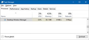 How to Resolve Desktop Window Manager High CPU Usage (dwm.exe) Problem on Windows 10 - Windows Bulletin