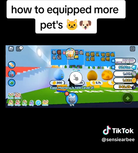 How to Equip More Pets in Pet Simulator X
