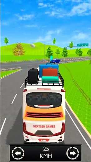 Realistic Bus Driving Game | Coach Bus Game Experience | City Bus SimulatorGame | Bus Gameplay Video