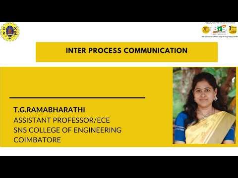 Inter Process Communication Mechanisms| Embedded Systems | SNS institutions