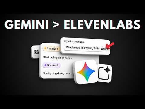 How to Create NATURAL Human Voices with Gemini TTS in Google AI Studio