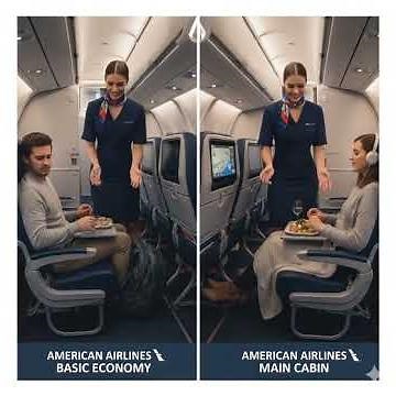 #americanairlines AA Main Cabin vs Basic Economy