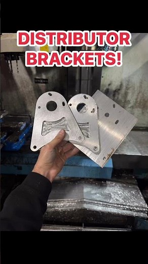 Small block ford custom MSD distributor brackets - no more home drilling and re-drilling #dirttrack