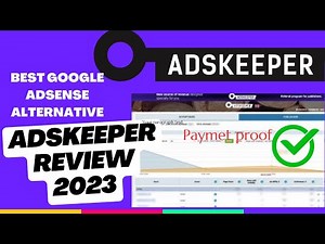 Adskeeper Best Google Adsense Alternative [Adskeeper Review 2023]