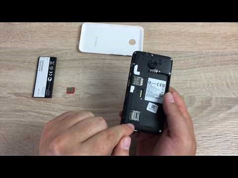 Insert a sim card into Vodafone Smart Mini 7