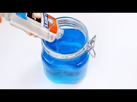 DIY Super Jiggly Bouncy Jelly Slime! Making Slime Backwards! Make Barrel O Slime without Guar Gum!