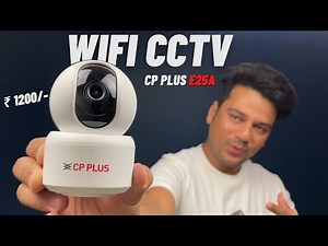 CP Plus Wifi Camera | Wireless CCTV Camera | CP Plus E25A