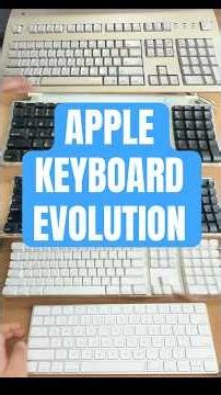 Apple Keyboard Evolution