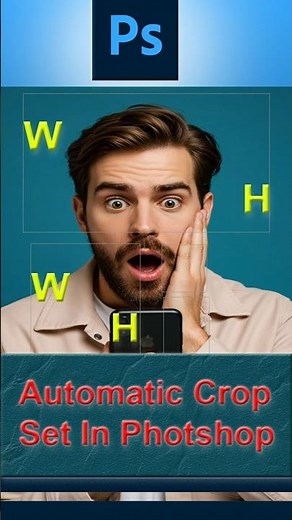 Photoshop Automated Cropping System | Quick Photo Cropping Trick.