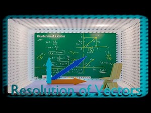Resolution of Vectors Class 11 (सदिशों का वियोजन)