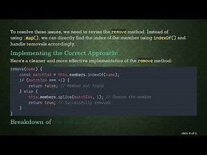 How to Effectively Remove Elements from an Array in a JavaScript Class Method