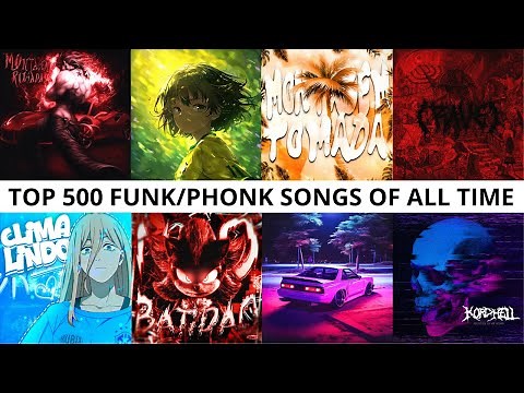 🔥TOP 500 VIRAL PHONK/FUNK SONGS OF ALL TIME🎵