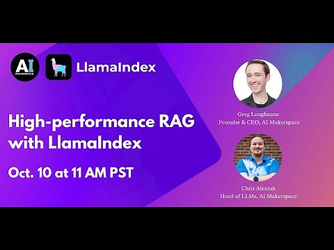 High-performance RAG with LlamaIndex