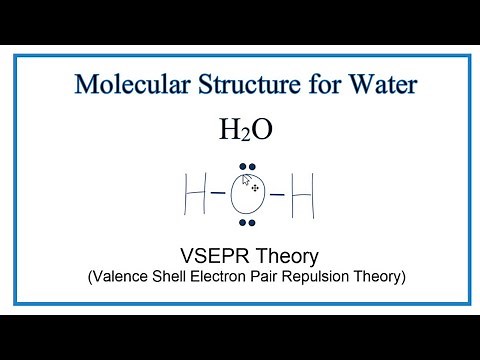 Molecular Structure of Water (H2O)