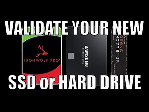 Validate your SSD or Hard Drive Disk Health in Windows or Linux