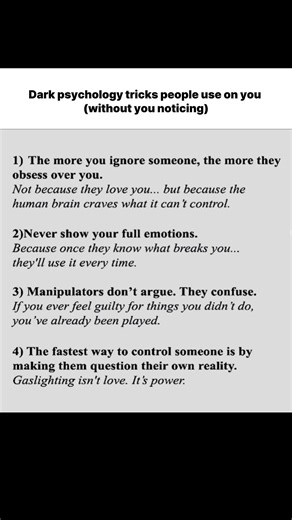 Dark psychology tricks people use against you ⚡#DarkPsychology #MindGames #StayAware #SelfGrowth