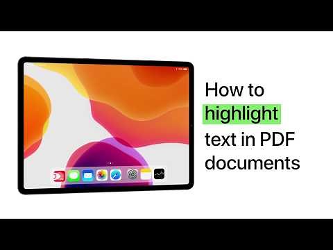 How to Highlight Text in PDF Documents