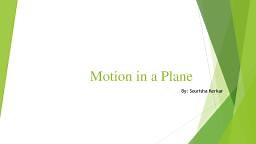 Projectile Motion.pdf - Physics - Notes - Teachmint