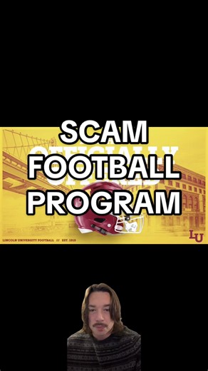 Just waiting for the documentary to come out at this point… #lincoln #bishopsycamore #collegefootball #collegeathlete #d1athlete