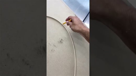 4 ways to draw a curve with a strip of wood