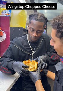 Wingstop Chopped Cheese Recipe & Taste Test with Kyle Richh