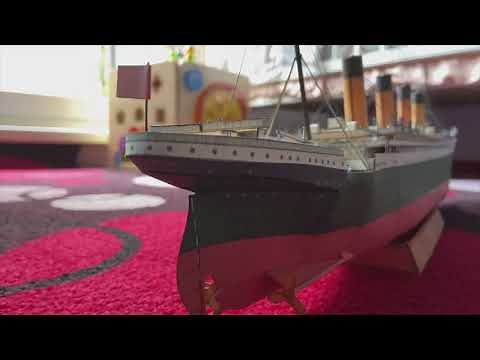 Titanic - paper model