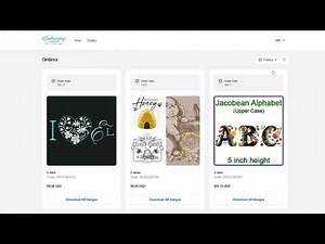 How to Download All Your Embroidery Designs