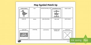 Map Symbol Matching Activity