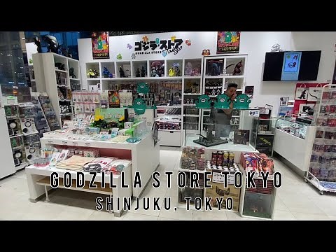 Best Store To Go For Godzilla Fans! Godzilla Store Tokyo In Shinjuku, Tokyo!