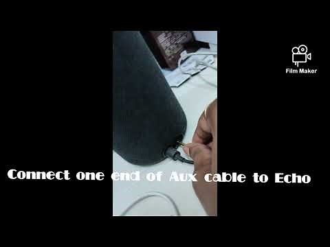 Amazon ECHO connect to any Device Via Aux Cable