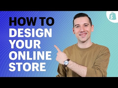 How To Design Your ONLINE STORE From Scratch (Shopify Tutorial)