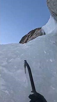 SHORT Icefalls of the Shark Valley Blanche Tacul Glacier Chamonix-Mont-Blanc mountaineering