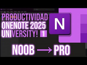 OneNote para principiantes 2025 | parte 1 | INTERFAZ