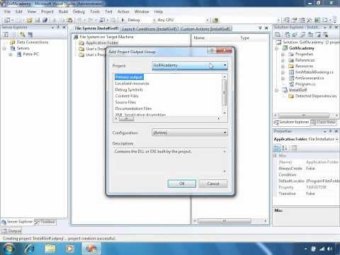 Visual Studio 2008 Deployment