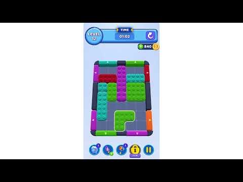 Color Block Jam Level 12 Quick Guide (No Commentary)