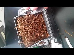 Powermatic II cigarette injector rolling machine