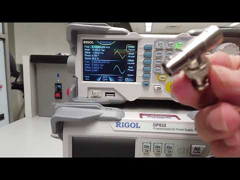Tutorial - introduction to function generator and oscilloscope