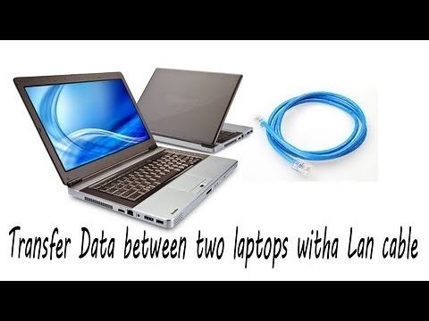 How to transfer files from one PC to another PC using LAN Cable.