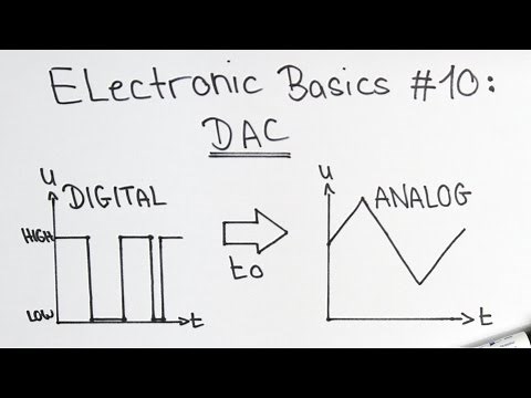 Electronic Basics #10: Digital to Analog Converter (DAC)