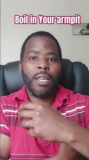 A Boil In Your Armpit | Armpit Lumps #shorts