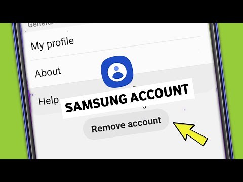 How to Log out or Remove Samsung Account