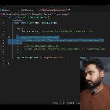 What Is Try–Catch in Java? #sorts #codetechshivam #trending