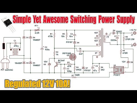 How a Switching Power Supply Works and How to Make One
